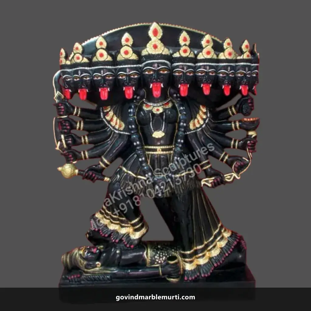 Kali Mata Marble Murti