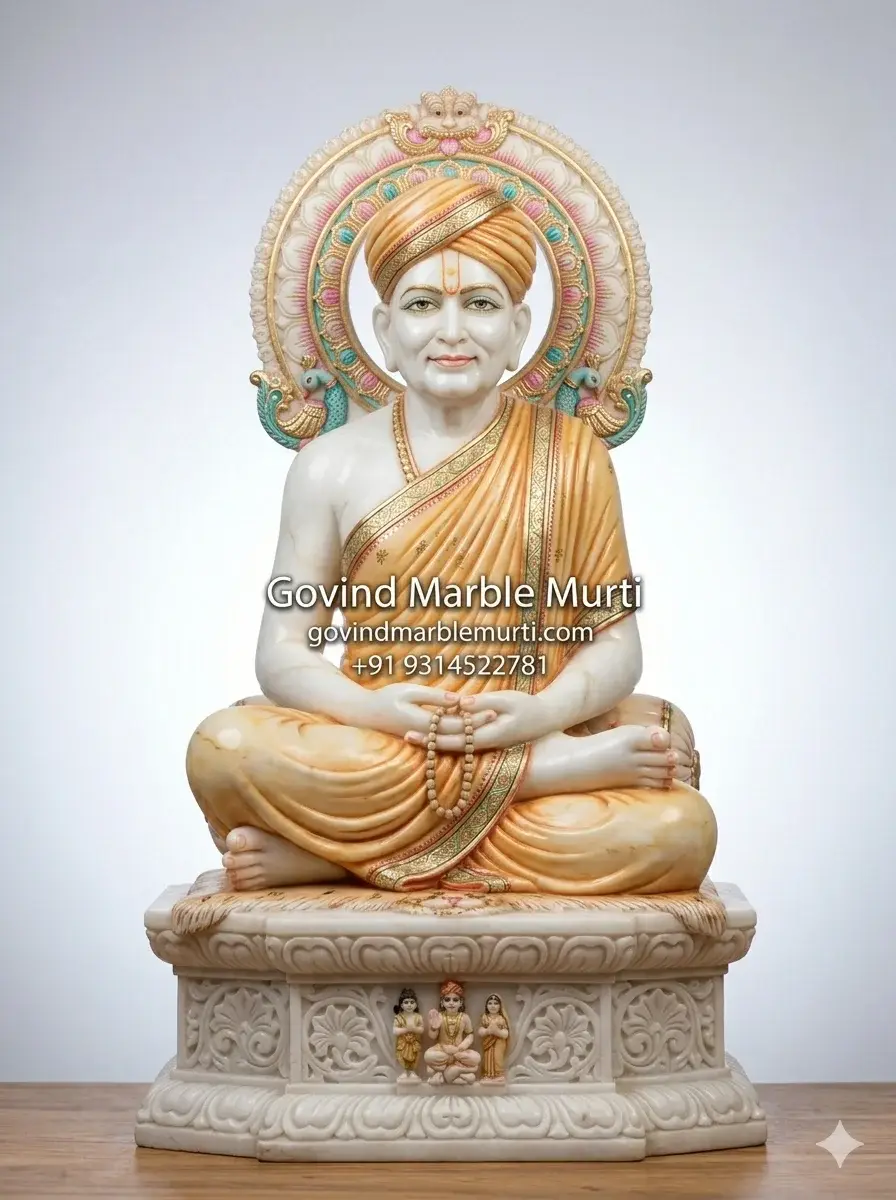 Akkalkot Swami Samarth Marble Statue