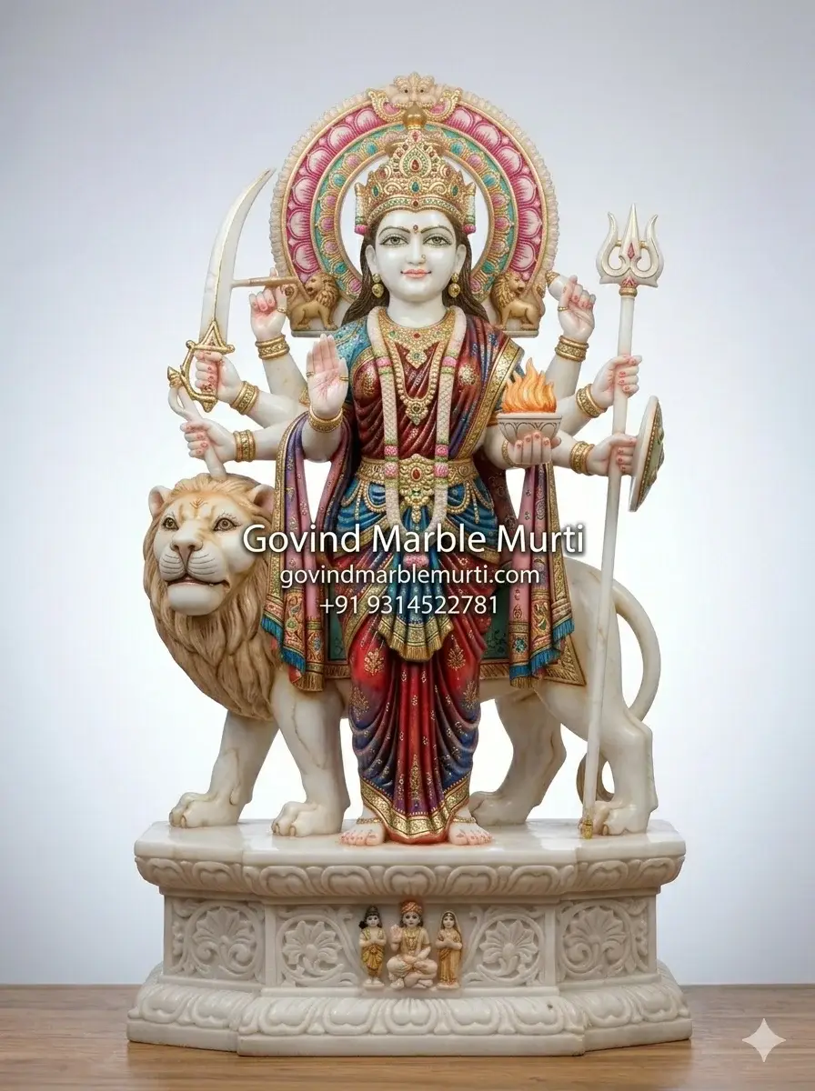 Kela Devi Marble Statue