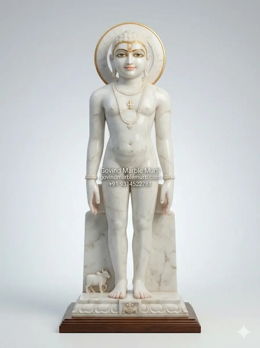 Mahaveer Swami Marble Murti