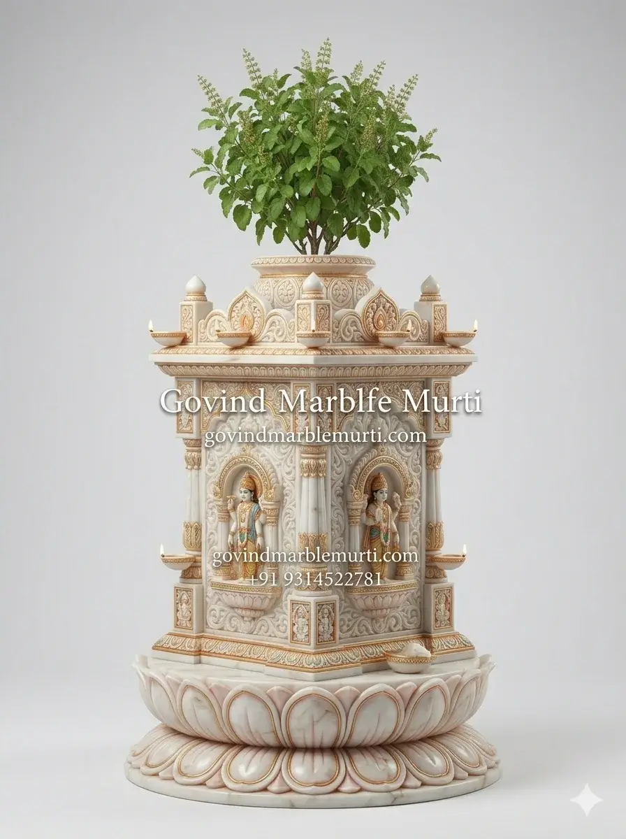 Marble Tulsi Vrindavan