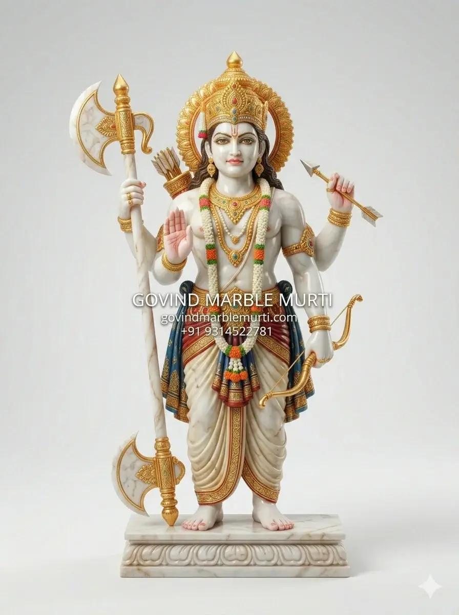 Parshuram Marble Murti
