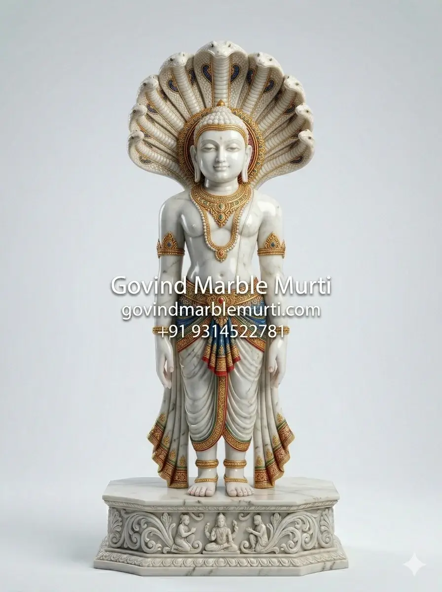 Parshwanath Marble Murti