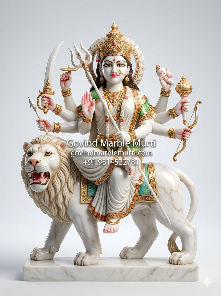 Goddess Idols marble murti sample