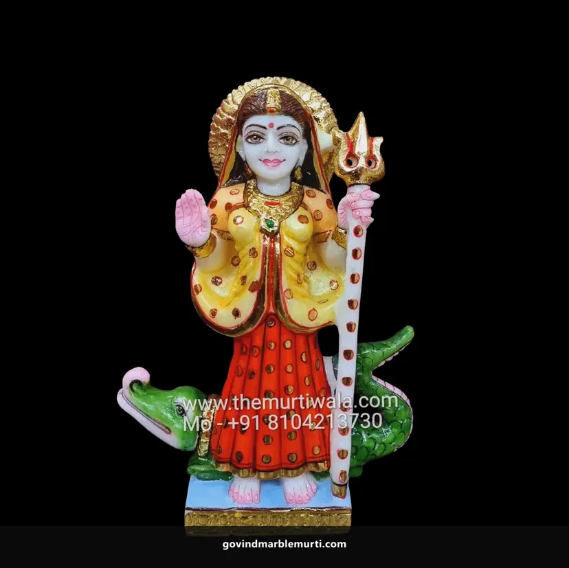 Khodiyar Maa Marble Statue