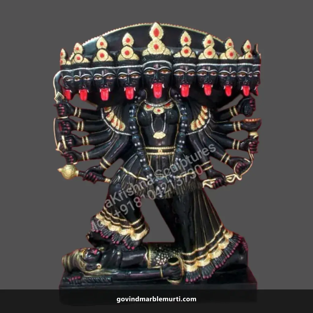 Kali Mata Marble Murti