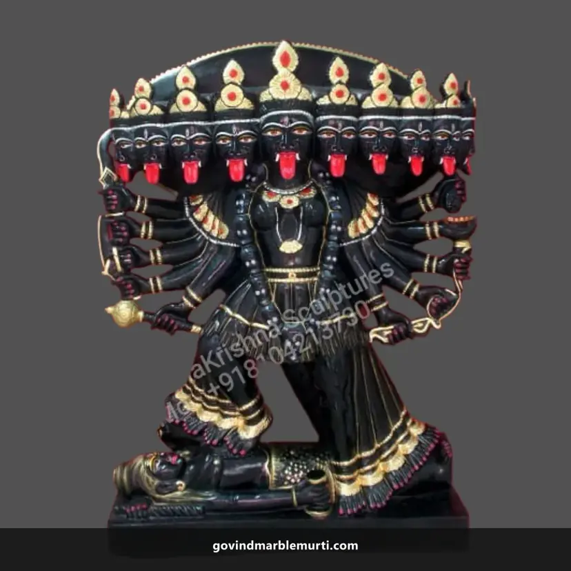 Kali Mata Marble Murti