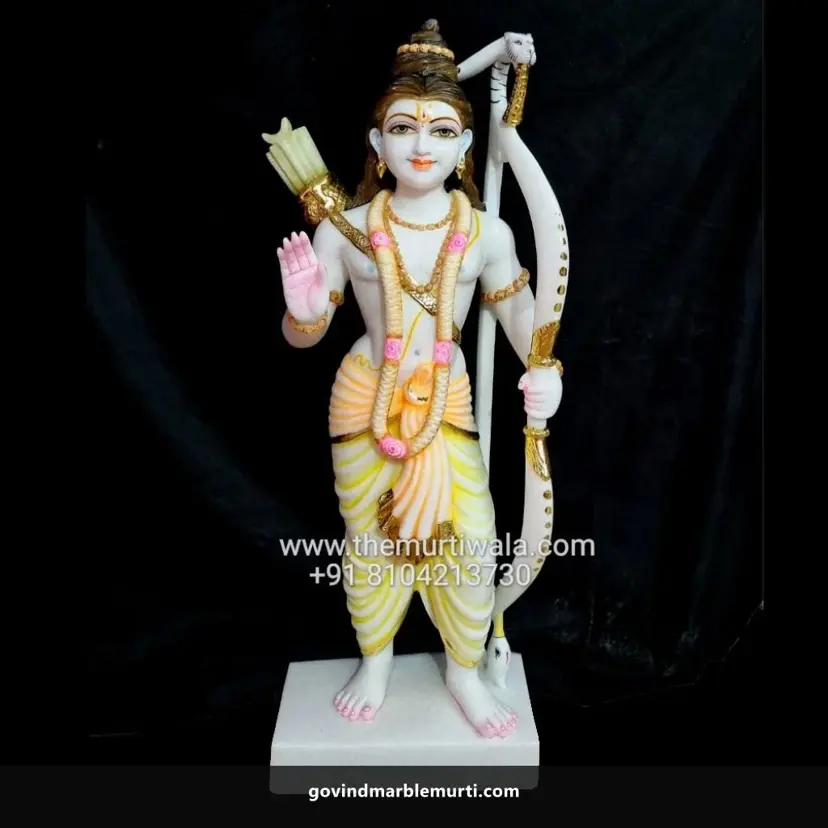 Ram Marble Statue