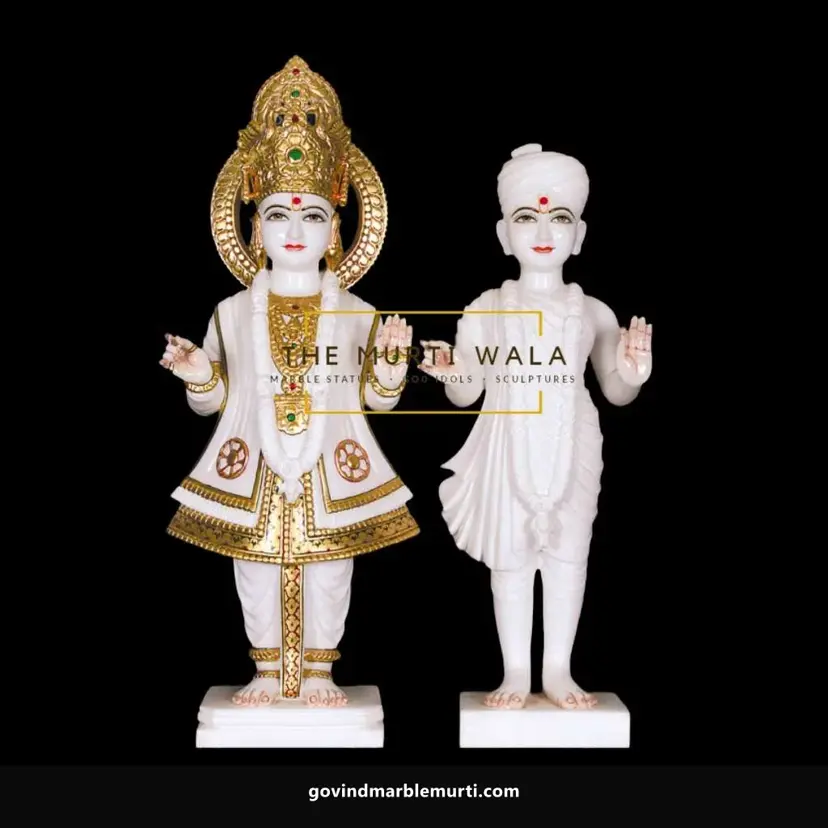 Swaminarayan Marble Statue