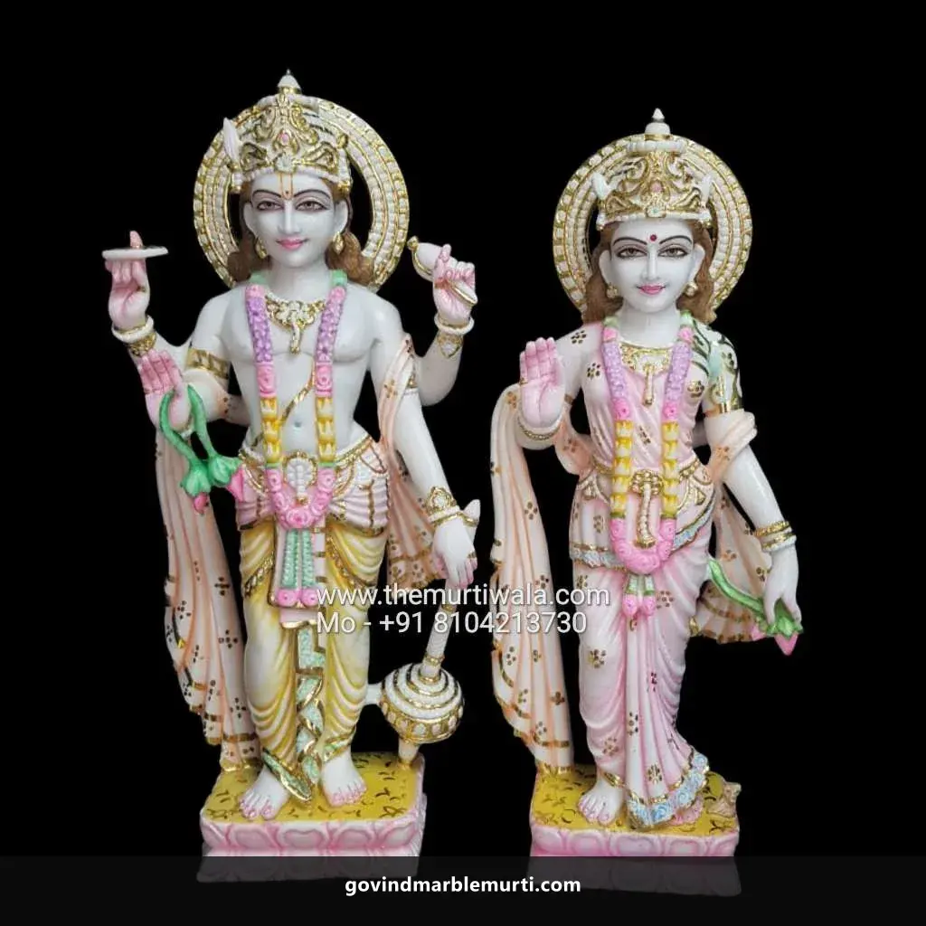 Vishnu Marble Statue