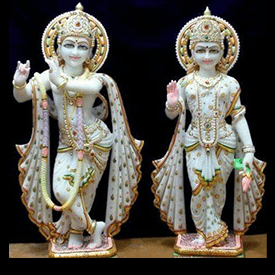 Marble Hanuman statue