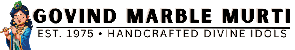 Govind Marble Murti — Handcrafted in Rajasthan