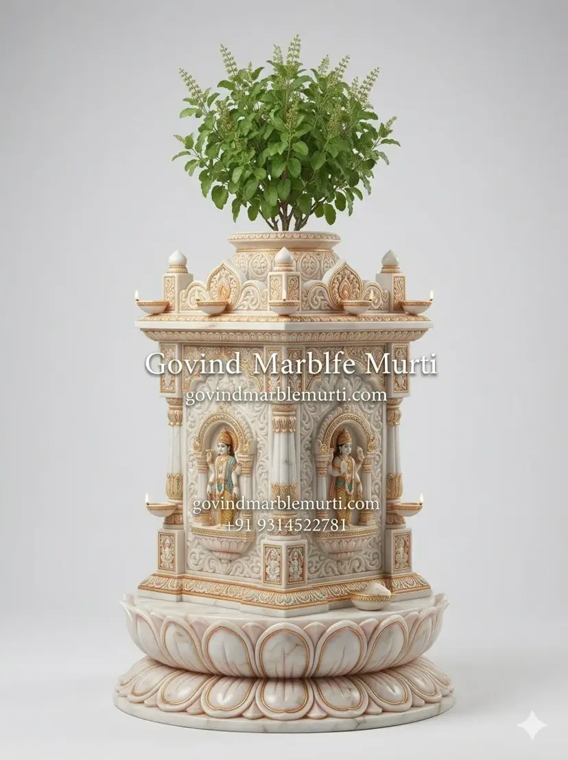 Marble Tulsi Vrindavan