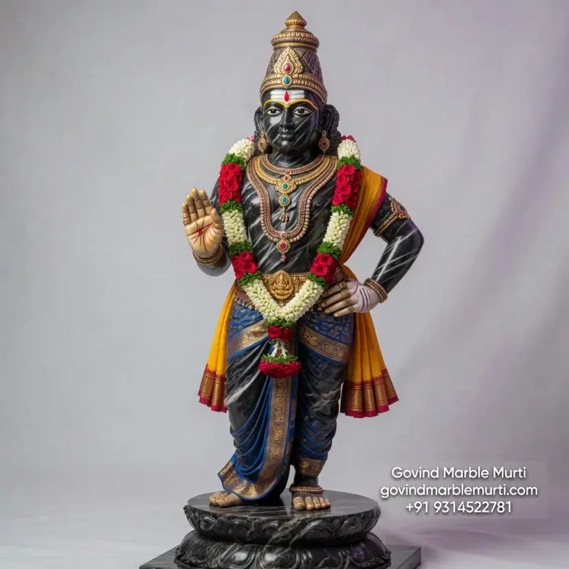 Tirupati Balaji Marble Statue