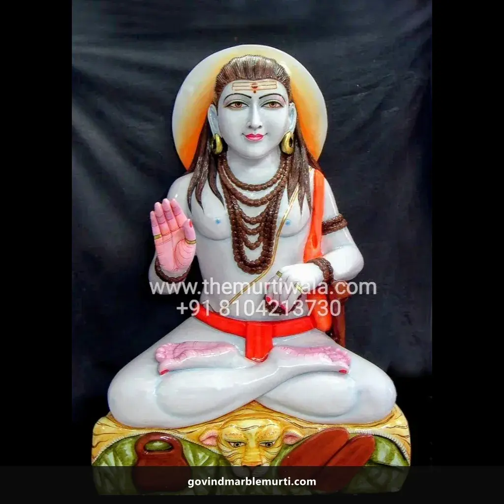 Baba Balaknath Marble Statue