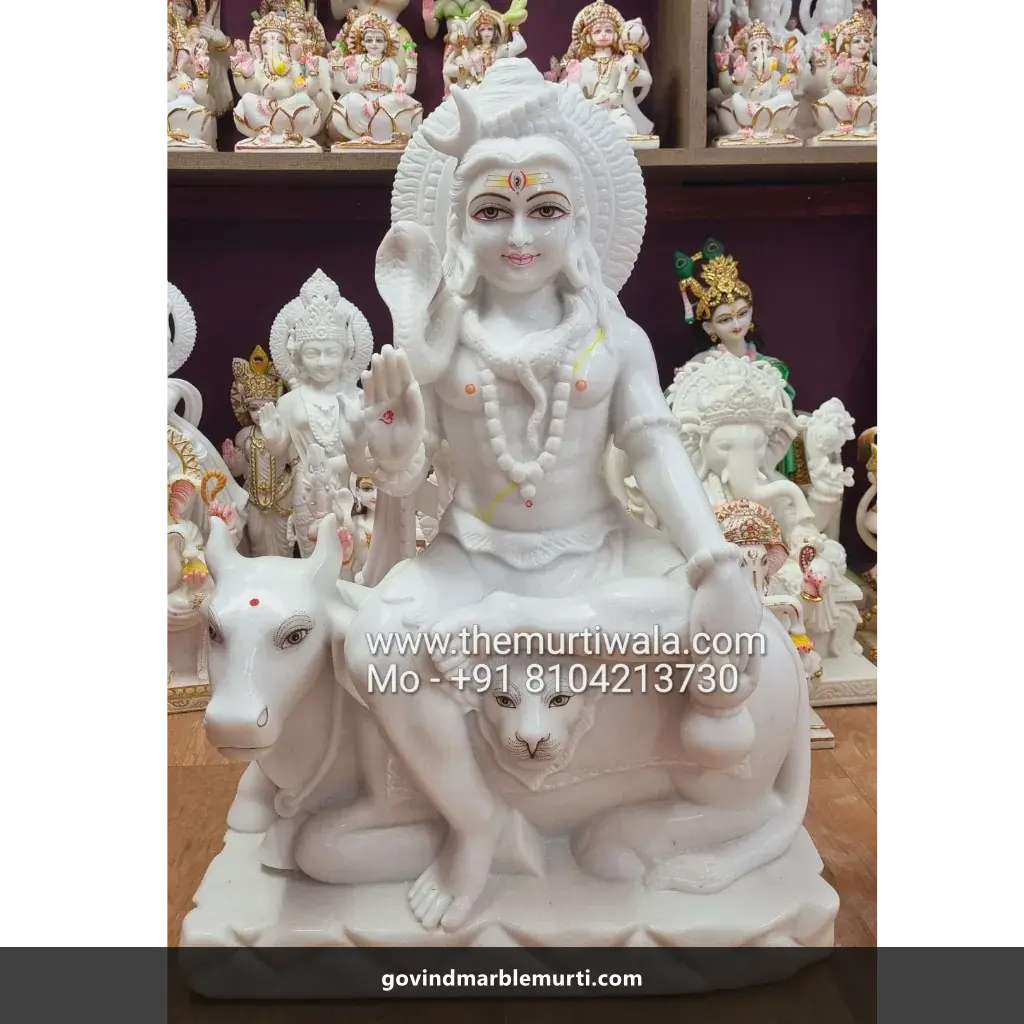 Bhairav Baba Marble Statue