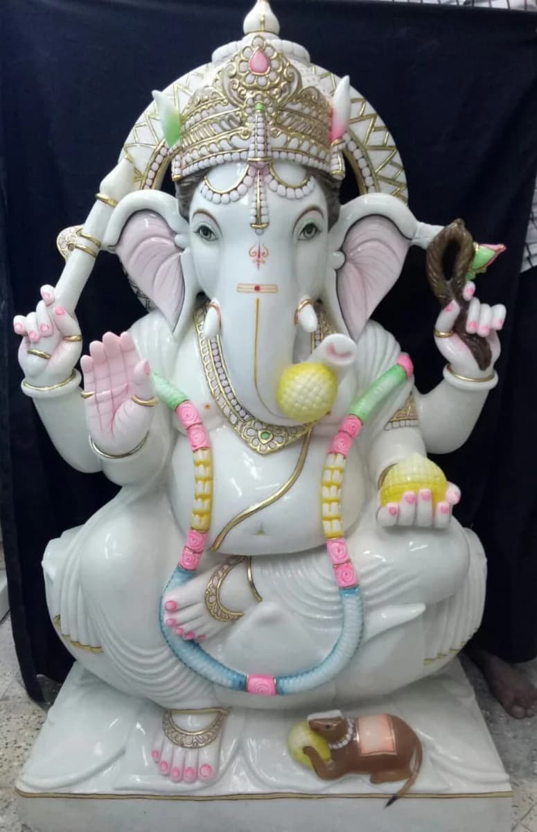 Ganesh Statue marble murti sample