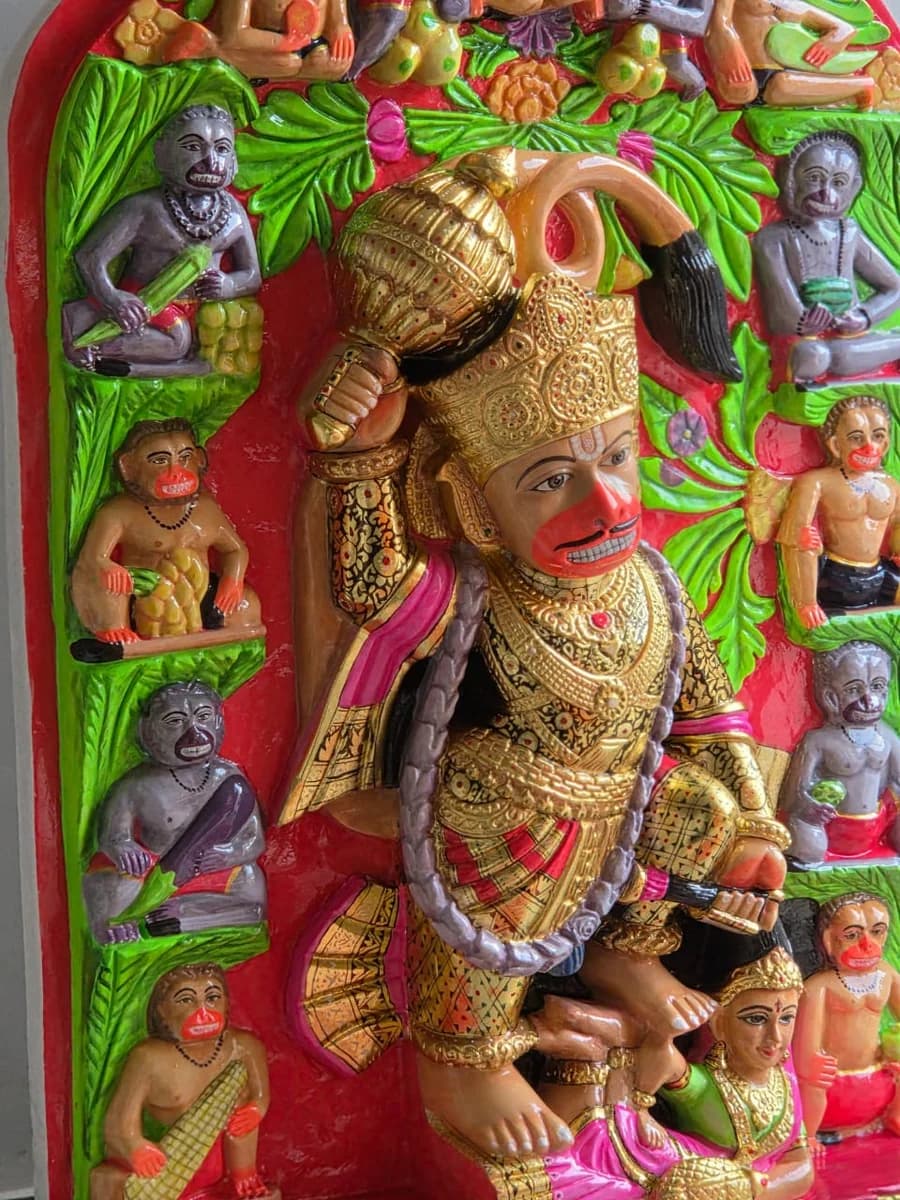 Hanuman Statue marble murti sample