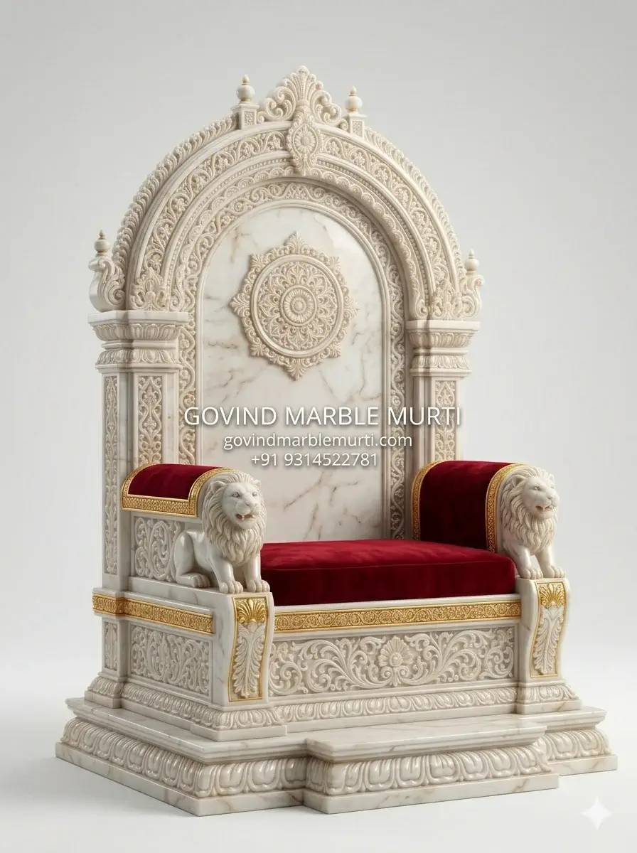Marble Singhasan